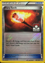 Fiery Torch 89/106 Crosshatch Holo Promo - Pokemon League
